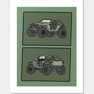 beast super offroad Posters and Art